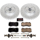 Power Stop 12-13 Mercedes-Benz S350 Front & Rear Z23 Evolution Sport Coated Brake Kit