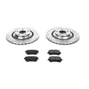 Power Stop 05-11 Audi A6 Quattro Front & Rear Z23 Evolution Sport Brake Kit