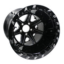 Race Star 72 ValStar 15x8 / 5x4.50BC / 5.5BS / 3.07in CB / Black w/Machined Accents Wheel