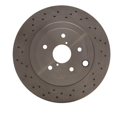 DFC 18-25 Subaru WRX STI Rear Drilled Brake Rotor