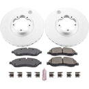 Power Stop 2020 Ford Transit-350 HD Front & Rear Z17 Coated Brake Kit