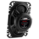DS18 4x6in 45 Watts RMS 4 ohm 2-Way Coaxial System Universal Fit