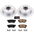 Power Stop 07-10 Hyundai Elantra Front & Rear Z17 Evolution Geomet Coated Brake Kit