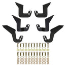 Westin 07-21 Toyota Tundra CrewMax Outlaw Drop Nerf Step Bars - Textured Black