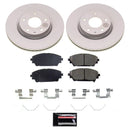 Power Stop 19-23 Mazda 3 Front and Rear Z17 Coated Brake Kit