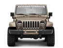 Raxiom 97-18 Jeep Wrangler TJ & JK Axial 7-In LED Headlights w/ DRL - Black Housing (Clear Lens)
