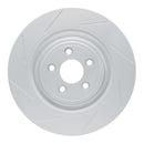 DFC 08-09 Jaguar XKR Right Rear GeoSPEC Coated Rotor - Slotted
