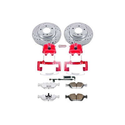 Power Stop 03-08 BMW Z4 Front & Rear Z26 Street Warrior Brake Kit w/Calipers