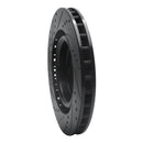 R1 05-13 Cadillac XLR Front & Rear Drilled & Slotted Black Brake Rotor Set