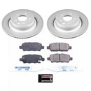 Power Stop 14-15 Infiniti Q60 Front and Rear Z17 Coated Brake Kit