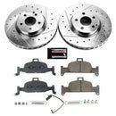 Power Stop 17-18 Audi A4 Front & Rear Z23 Evolution Sport Brake Kit