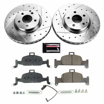 Power Stop 2018 Audi Q5 Front & Rear Z23 Evolution Sport Brake Kit