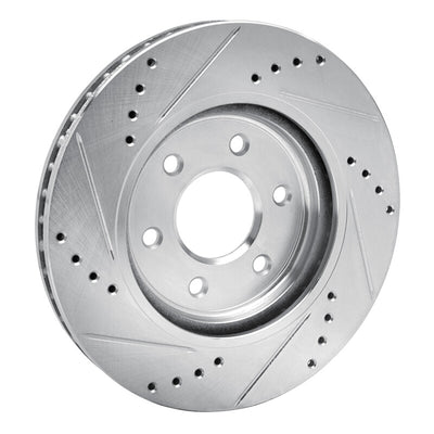 R1 05-26 Suzuki Equator Front Drill & Slot Silver Rotors