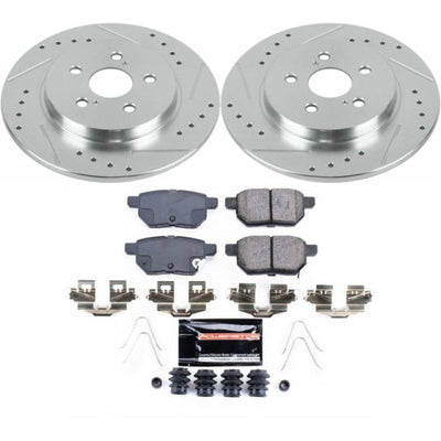 Power Stop 11-17 Lexus CT200h Front & Rear Z23 Evolution Sport Brake Kit