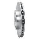 R1 90-90 Lexus LS400 Front Right Drilled & Slotted Silver Brake Rotor