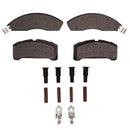 DFC 78-78 Ford Fairmont Front 5000 Advanced Semi Metallic Brake Pads and Hardware Kit