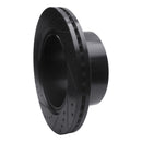 R1 19-25 Ram 3500 Rear Right Drilled & Slotted Black Brake Rotor