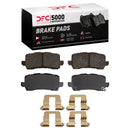 DFC 18-25 Honda Odyssey Front & Rear Drill/Slot Geoperf Rotors 5000 Advanced Brake Pads w/Hardware