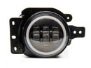 Raxiom 07-23 Jeep Wrangler JK & JL 20-23 Jeep Gladiator JT Axial Series LED Fog Lights w/ Halo