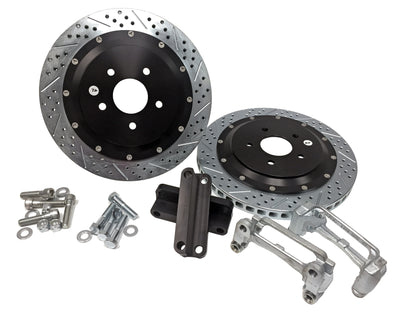 Baer Brakes 06-09 Cadillac XLR V Eradispeed+ Rear SDZ 2-Piece Performance Brake Rotors