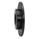 R1 79-80 Toyota Pickup Front Left Drilled & Slotted Black Brake Rotor