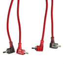 DS18 Level 2 RCA Wire 12-Feet Smart 90-Degree Connectors
