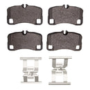 DFC 07-12 Porsche 911 Rear 5000 Advanced Low Metallic Brake Pads and Hardware Kit