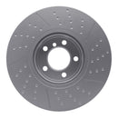 DFC 12-21 BMW 340i xDrive Front GeoSPEC Coated Rotor - Dimpled and Slotted