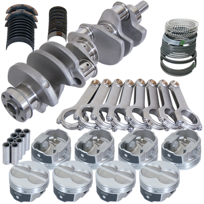 Eagle Ford 351W 4.000in Crank 6.200in H-Beam -11cc Flat Top 4.060in Pistons Rotating Assembly