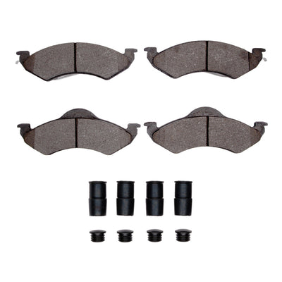 DFC 98-99 Dodge Durango Front Geospec Rotors w/4000 HybriDynamic Brake Pads w/Hardware