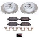 Power Stop 14-20 Nissan Rogue Front and Rear Semi-Coated Rotor Kit
