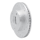 R1 1982-1988 Pontiac Firebird Rear Drill & Slot Silver Rotors
