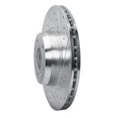 R1 18-25 BMW 230i Front & Rear Drilled & Slotted Silver Brake Rotor Set