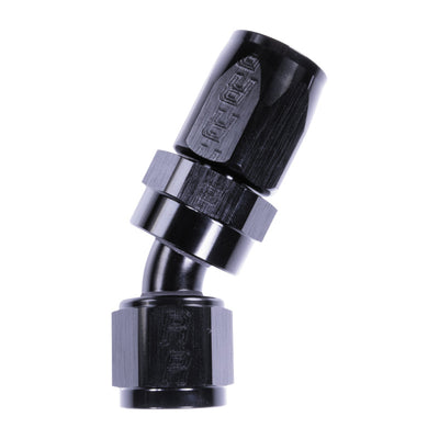 Russell 8AN ProClassic 30 Degree Hose End - Black