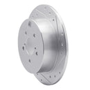 R1 17-23 Subaru Crosstrek Front & Rear Drilled & Slotted Silver Brake Rotor Set