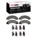 DFC 12-20 Hino 155 Fr & Rr 5000 Advanced Ceramic Brake Pads and Hardware Kit