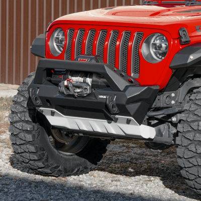 Rival 2018-2026 Jeep Wrangler Front Aluminum Bumper