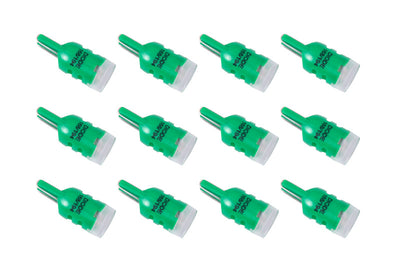Diode Dynamics 194 LED Bulb HPHP3 LED - Green Set of 12