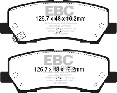 EBC S4 Brake Pad and Rotor Kit