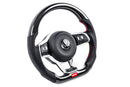 APR 15-19 Volkswagen Golf R Steering Wheel - Red Stitching Paddle (For use w/ Paddles)