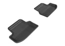 3D MAXpider 2015-2020 BMW 5 Series F10 Kagu 1st & 2nd Row Floormats - Black