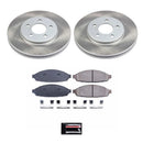 Power Stop 03-11 Ford Crown Victoria Front and Rear Semi-Coated Rotor Kit