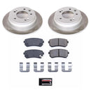 Power Stop 09-12 Hyundai Elantra Front and Rear Semi-Coated Rotor Kit