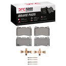 DFC 14-19 Chevrolet Corvette Front Drill/Slot Geoperf Rotors 5000 Advanced Brake Pads w/Hardware