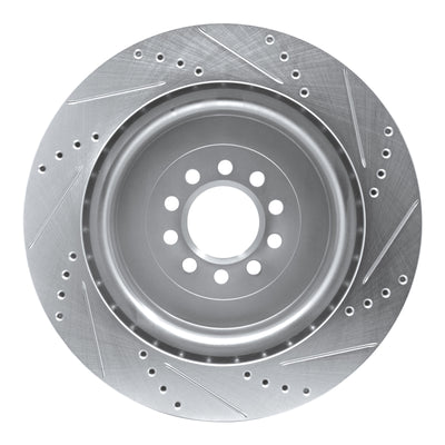R1 03-05 Jaguar Super V8 Front & Rear Drilled & Slotted Silver Brake Rotor Set