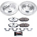 Power Stop 2012 Ford Mustang Front and Rear Z26 Street Kit w/Cals