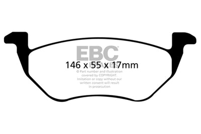 EBC S20 Brake Pad and Rotor Kit