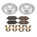 Power Stop 2009 Infiniti FX35 Front and Rear Z17 Coated Brake Kit