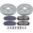 Power Stop 17-19 Jeep Cherokee Front & Rear Z17 Evolution Geomet Coated Brake Kit
