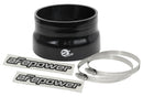 aFe Magnum FORCE Intake Coupling Kit (4-1/4 IN ID to 3-3/4 IN ID x 2-1/4 IN L) Straight Black